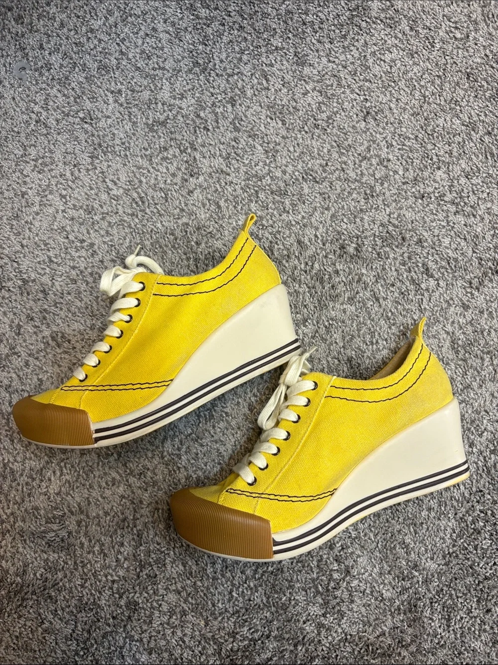 Steve Madden Boost Wedge Canvas Sneakers